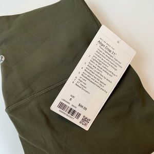 lululemon align crop